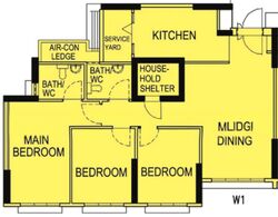 Blk 93B Telok Blangah Parcview (Bukit Merah), HDB 4 Rooms #501285791